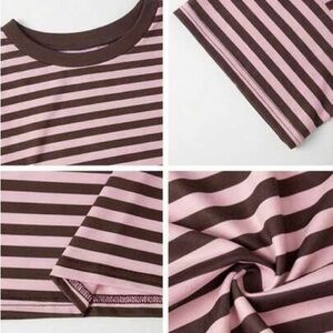 NWT Oversized Striped Shirt Small